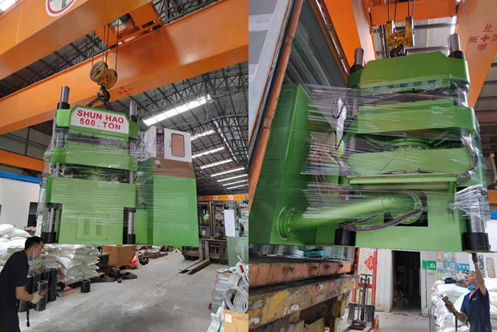 500 tons hydraulic molding machine