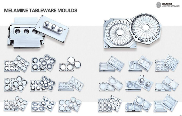 melamine compression die and mould