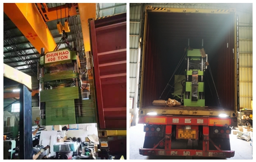 Machine à compresser la mélamine Shunhao de 400 tonnes