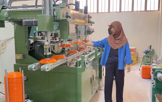 Automatic Grinding Machine for Melamine Tableware | Shunhao Solution