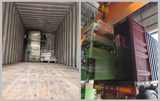 Shunhao lance une nouvelle livraison d'équipements de production de vaisselle en mélamine