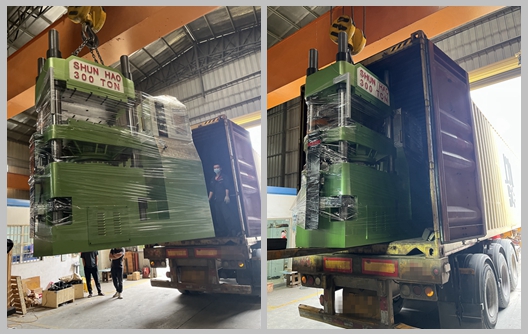 Shunhao 300 tonnes de machines de moulage de mélamine nouvelle expédition