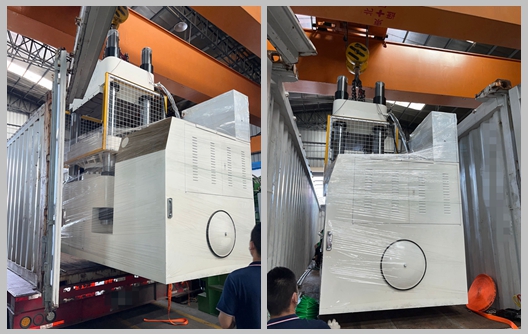 Nouvelle livraison de machines de moulage personnalisées Shunhao de 600 tonnes