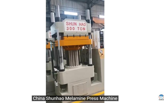 Machine de moulage de mélamine de marque Shunhao
