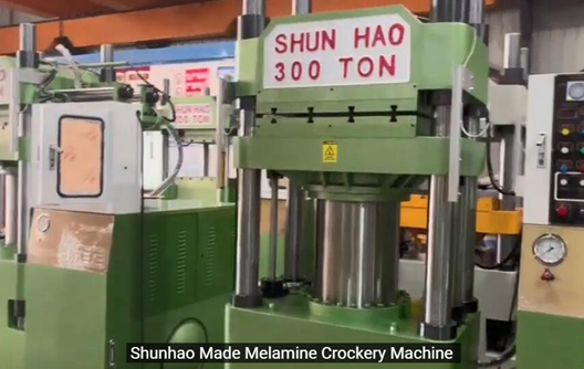 Shunhao Melamine : mise à jour de la technologie Taiwan Machine pour la vaisselle en mélamine